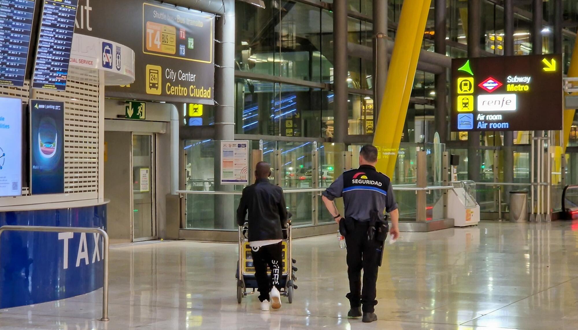 Barajas personas sin hogar - 1